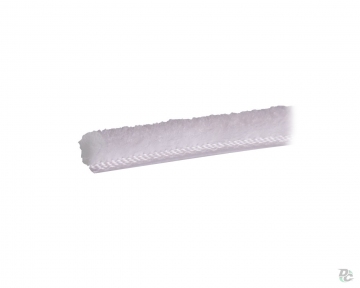 Щетка белая пылезащитная с клейким основанием для профиля ДС СтандартЛайн