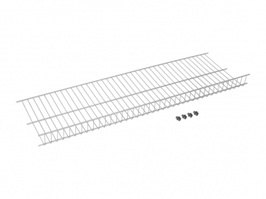 Полиця для взуття решітка L - 700мм металік