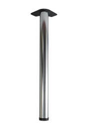 Опора LS 60/710 матовый хром, стальная основа