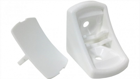 Кутник GTV пластмасовий  одинарний білий